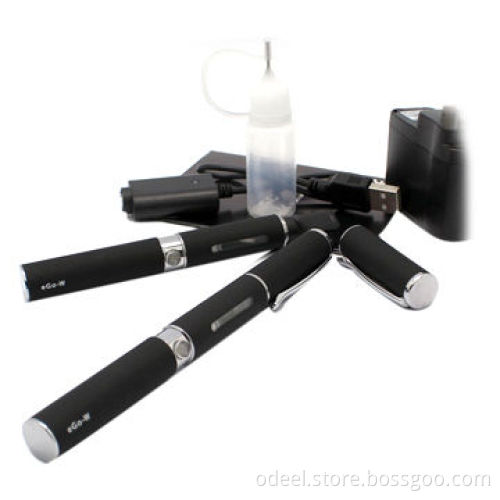 Rechargeable 650/900/1,100mAh EGO-W electronic cigarette with refillable 2.0ml EG